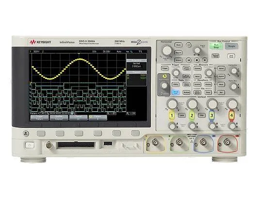 Keysight DSOX2004A Осциллограф: 70 МГц, 4 аналоговых канала