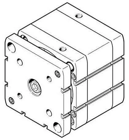 Компактный цилиндр ADNGF-100-10-P-A Festo