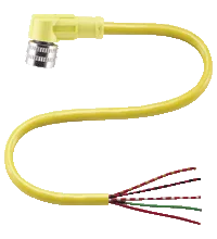 Pepperl+Fuchs. Female connector V125-W-YE2M-PVC