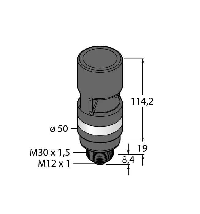 Светодиодный индикаторсигнальная колонна - TL50BLR2AOS3Q - 3085685 Turck
