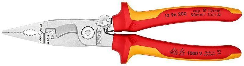 Knipex 13 96 200 Электромонтажные клещи