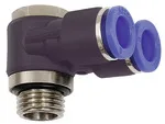 Riegler 109625 Y-образный угловой фитинг, серия Blue, вращающийся, M5 вн. 210.005-4