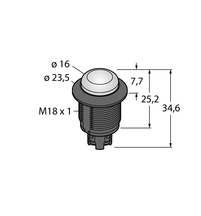 Светодиодный индикатормаяк - S18LGXXPT Turck
