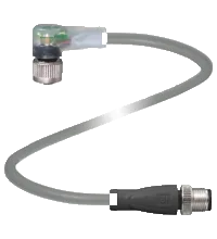 Pepperl+Fuchs. Connection cable V1-W-E2-2M-PUR-V1-G