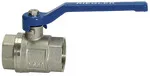 Riegler 115711 Шаровый кран серии Вalve, голубая ручка, IT/IT, G 1/4 334.02-E