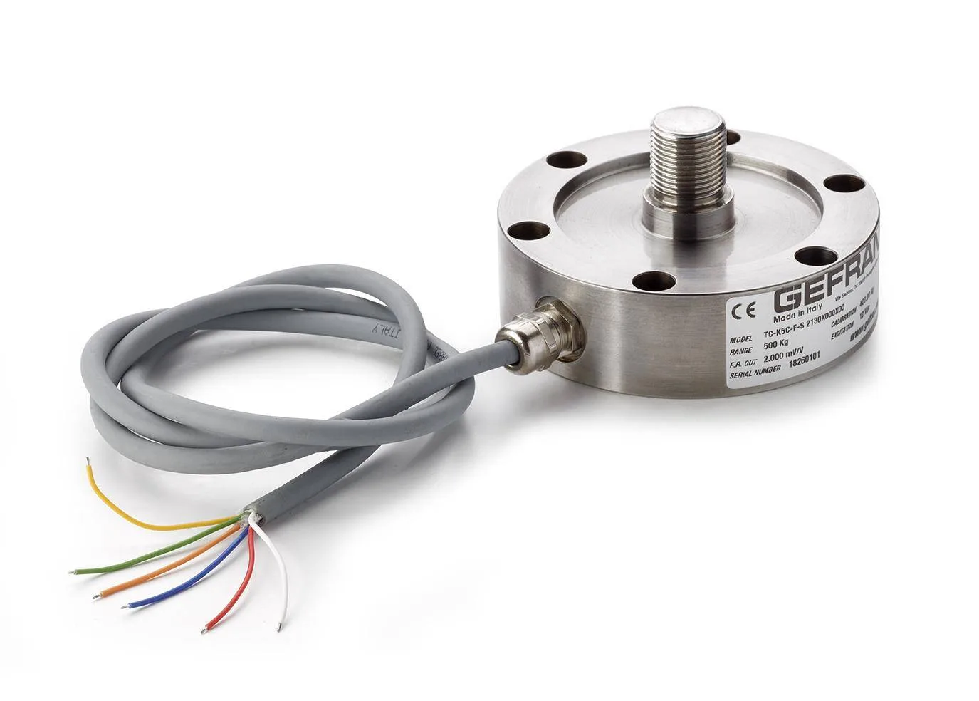 GEFRAN 10045 TC Standard size load cell