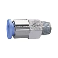 Riegler 151522 Прямой регулирующий клапан серия Blue, шланг-резьба, R 1/4 вн. 203.146-2