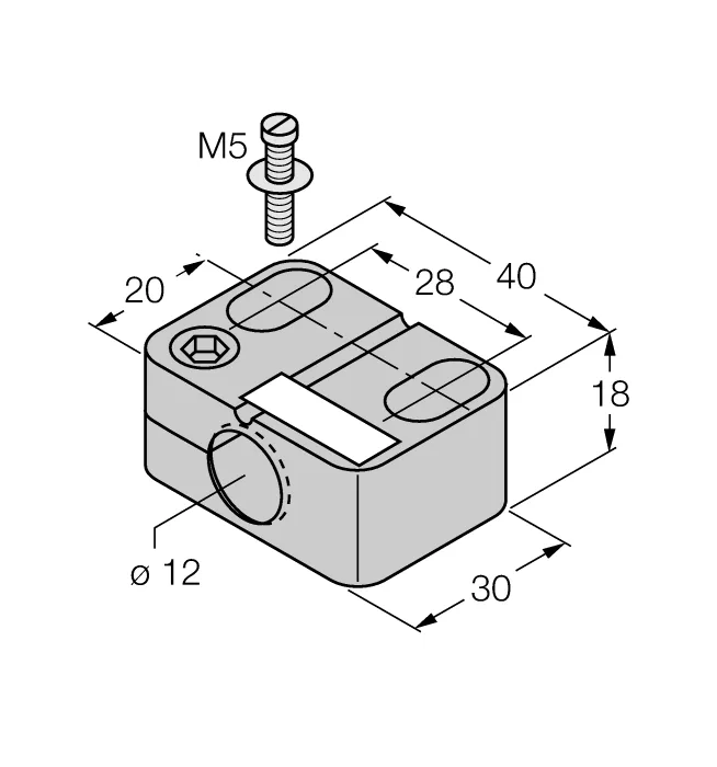 Комплектующие для монтажа - BST-12B - 6947212 Turck