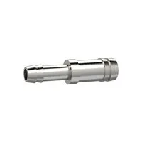 Riegler 136555 Двойной шланговый соединитель, для шланга внутр. D. 9,13 мм, никелированная латунь MSN1700913