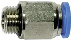 Riegler 109112 Прямой вставной фитинг, серия Blue, M5 вн., шланг, вн. диаметр O 4 122.005-4