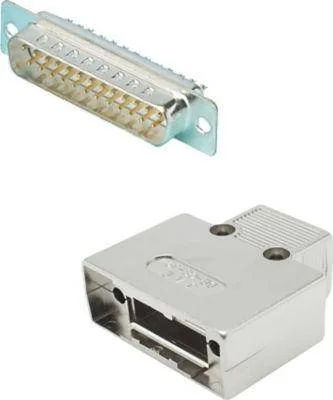 Misumi D-sub Connector, Complete Set (Hood / Connector)
