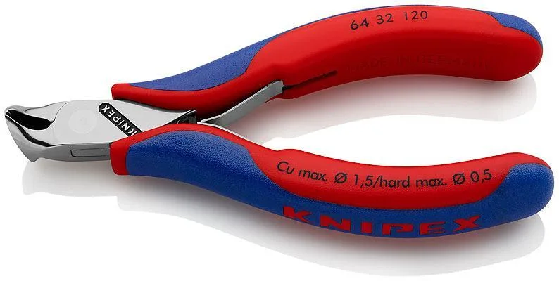 Knipex 64 32 120 Кусачки торцевые для электроники