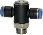Riegler 109567 Вставной Т-образный фитинг, серия Blue, вращающийся, G 1/4 вн. 173.014-8