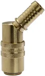 Riegler 107954 Закаленное соединение DN 9, краны 13 мм, блокирующий клапан, рукав 45° 280.02