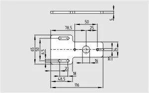 Schmersal. Safety switch with separate actuator - MP TG-01