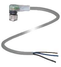 Pepperl+Fuchs. Female connector V1-W-E2-1M-PUR