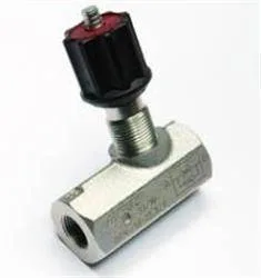 HYDAC 705530, DRV-10-01.X/5, Needle Valve with Reverse Flow Check