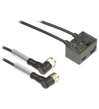 Pepperl+Fuchs. AS-Interface sensor/actuator module VBA-2E1A-G10-ZAL/E2L-1M-2V1-W
