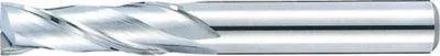 Misumi Carbide square end mill, 2-flute / 3D Flute Length (regular) model