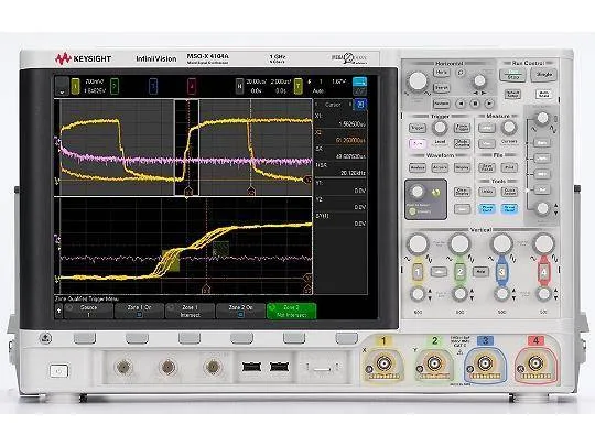 Keysight MSOX4104A Осциллограф смешанных сигналов: 1 ГГц, 4 аналоговых и 16 цифровых каналов