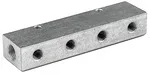 Riegler 112533 Распределительная полоса, один боковой выход, вход 2x3/8, выход 3 x 1/4 VT 15203