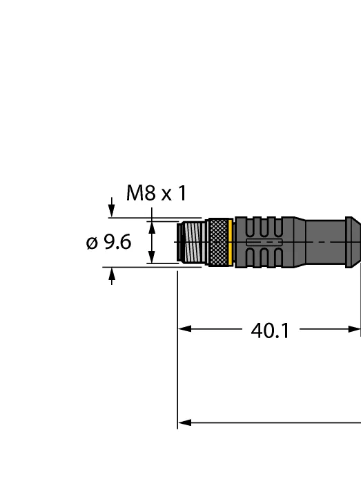 Кабель привода/датчика, ПУРСоединительный кабель - PSGS4M-10/TXL - 6627487 Turck