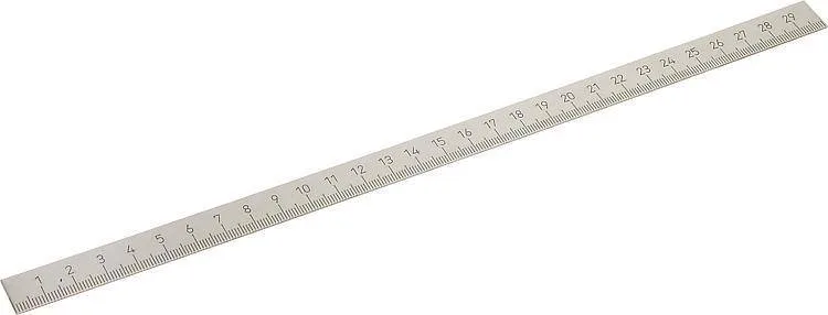 Norelem 21880_ME Stainless steel linear scales, self-adhesive