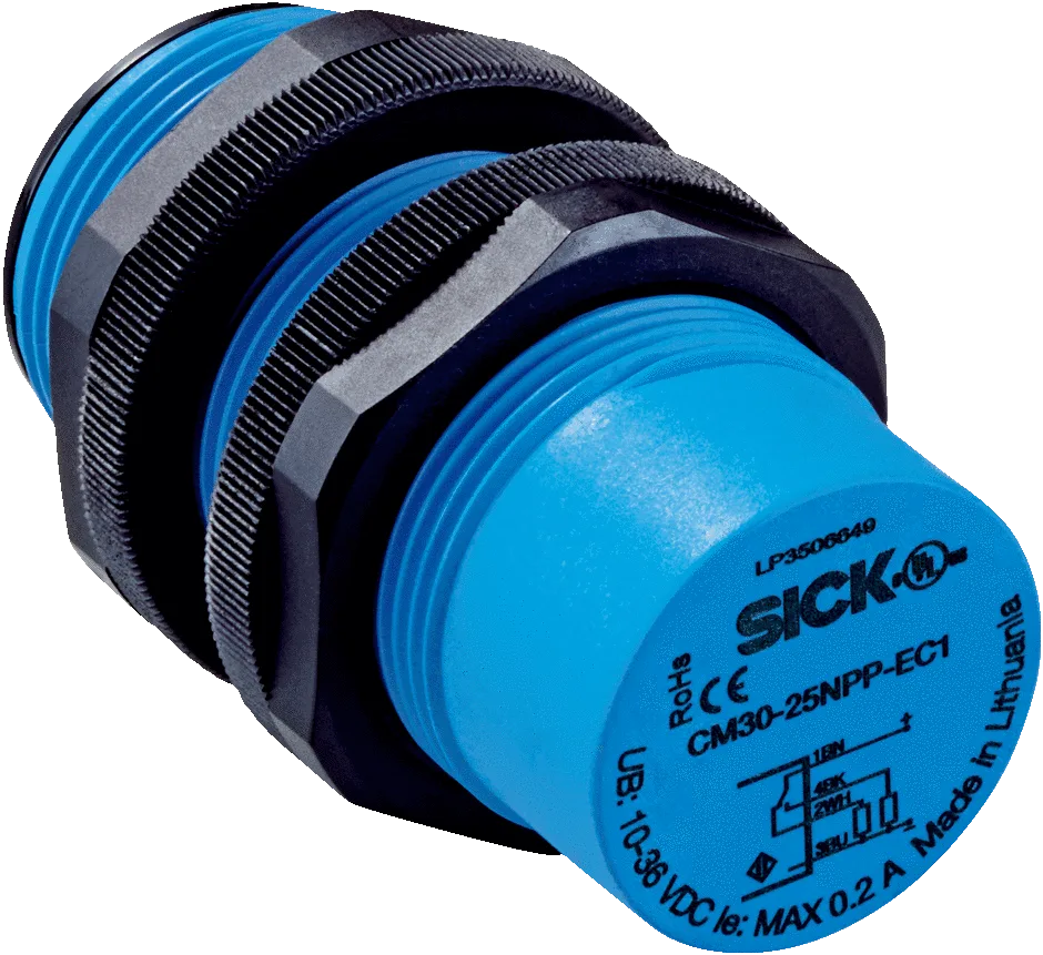 Емкостные датчики приближения CM Sick 6058157 CM30-25NPP-EC1