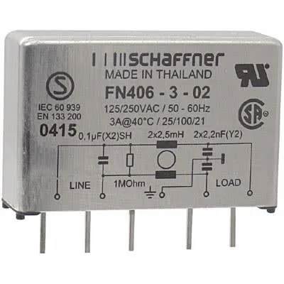 Фильтр Schaffner FN406-3-02
