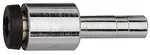 Riegler 108771 Прямой вставной соединитель, заглушка, редукционный, 4 мм, Click-clock 757.0403