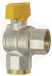 Riegler 103311 Прямоугольный шаровый кран, никелированная латунь, IT/IT, Rp 3/4 350.204