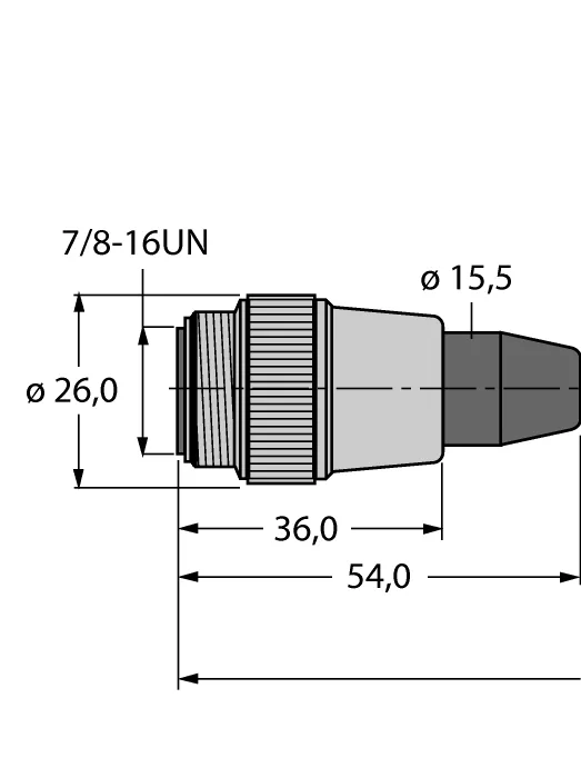 Сила кабеля:Оболочка кабеля TPE - RSM20-5M - 6915207 Turck