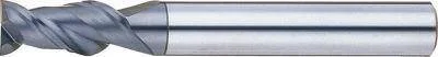 Misumi DLC Coated Carbide Square End Mill for Aluminum Machining, 2-Flute / 2D Flute Length (Short) Model