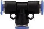 Riegler 109095 Вставной Т-образный соединитель, серия Blue, миниатюрный, редукционный, шланг, вн. диаметр O 4/3 PGR-43