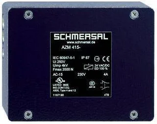 Schmersal. Solenoid interlock - AZM 415-02/11ZPKA 110 VAC