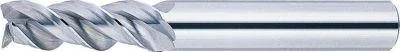 Misumi Carbide Square End Mill for Aluminum Machining, 3-Flute / 3D Flute Length (Regular) Model