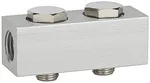 Riegler 106610 Питательная полоса для клапанов, 2 положения клапанов, G 1/8 518.02-18