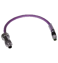 Pepperl+Fuchs. Terminal cable ICZ-2T/TR-0,2M-PUR ABG-V15B-G