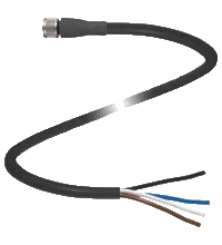Pepperl+Fuchs. Female connector V31-GM-BK0,3M-PVC-U