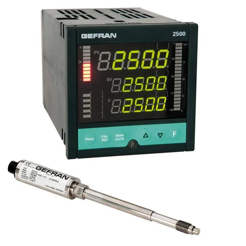 GEFRAN 10191 W0 Pressure control set (1/4 DIN)