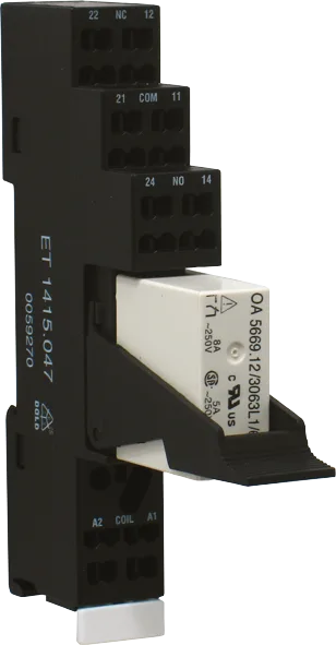 DOLD. Socket for DIN-rail, safe separation, bolt spring connection ET 1415.047 - ET-1415-047