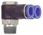 Riegler 135656 Y-образный угловой фитинг, серия Blue, вращающийся, R 1/4 вн. 211.014-6