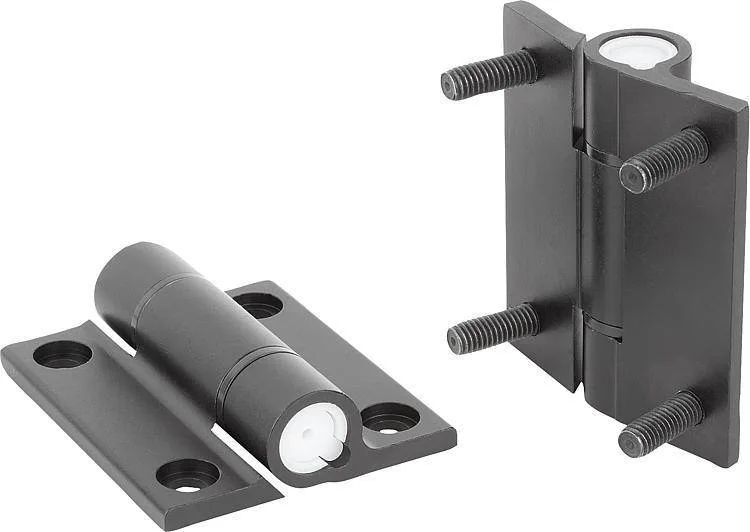 Norelem 27860 Hinges aluminium, with adjustable friction
