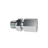 Riegler 159545 Прямой ввинчиваемый фитинг, M22вн., внешний диаметр трубы O15, оцинкованная сталь GEM2215LSTNBR