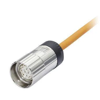 Kübler M23 Connector plug with cable