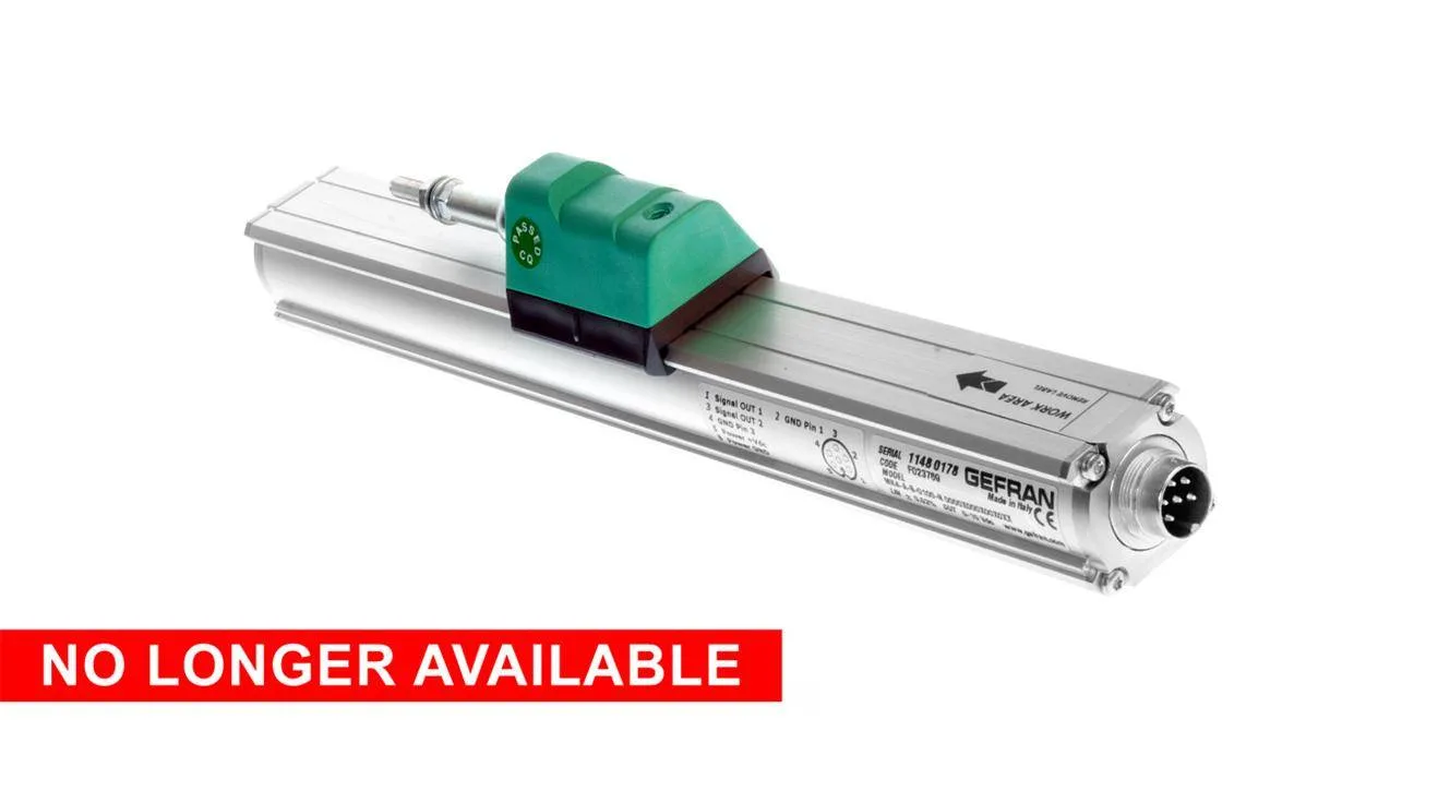 GEFRAN 10068 MK4-S Aluminium Profile SSI - Synchronous Seriaal Digital Output