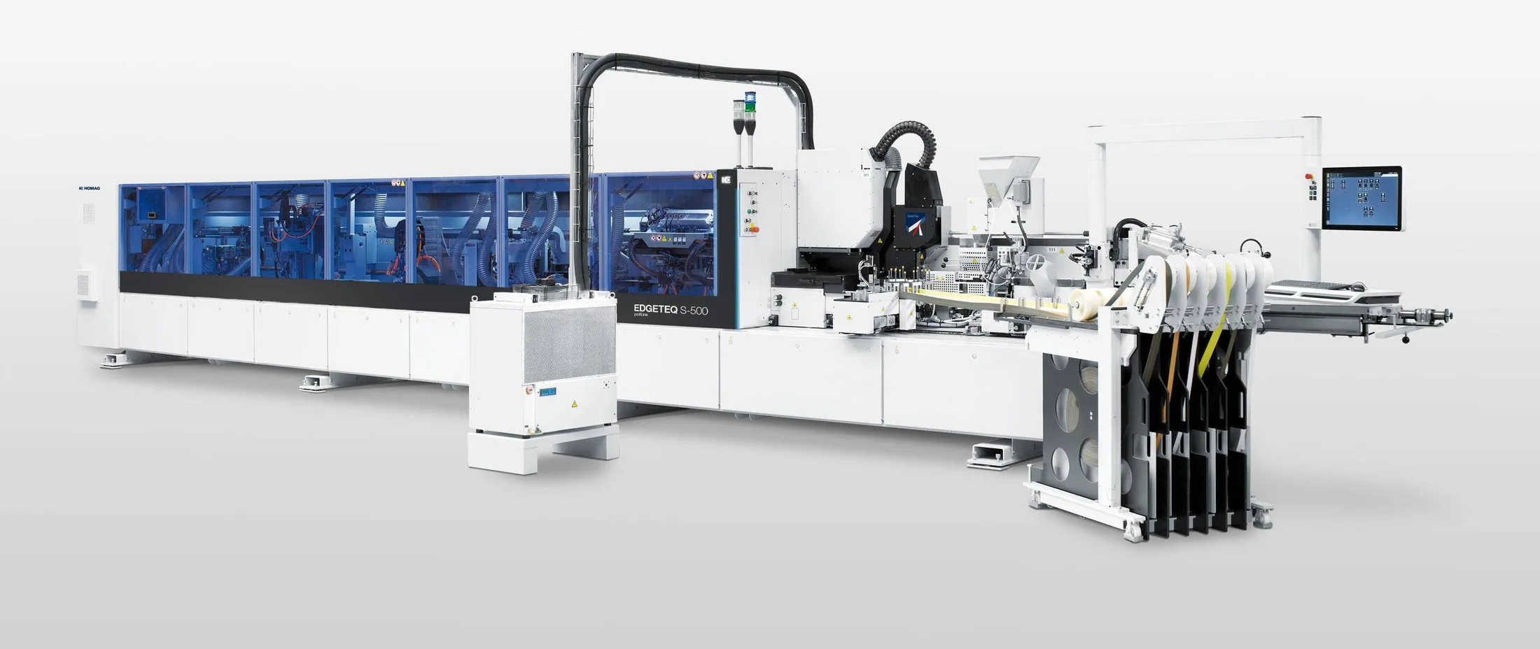 HOMAG Кромкооблицовочные станки EDGETEQ S-500 profiLine: индивидуальное оснащение