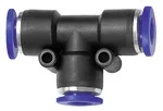 Riegler 109834 Вставной Т-образный соединитель, серия Blue, редукционный, шланг, вн. диаметр O 2x4/1x6 138.0406
