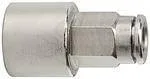 Riegler 108875 Прямой вставной фитинг Metallica G 1/4 внутр., шланг, вн. диаметр O 4 846.014-4