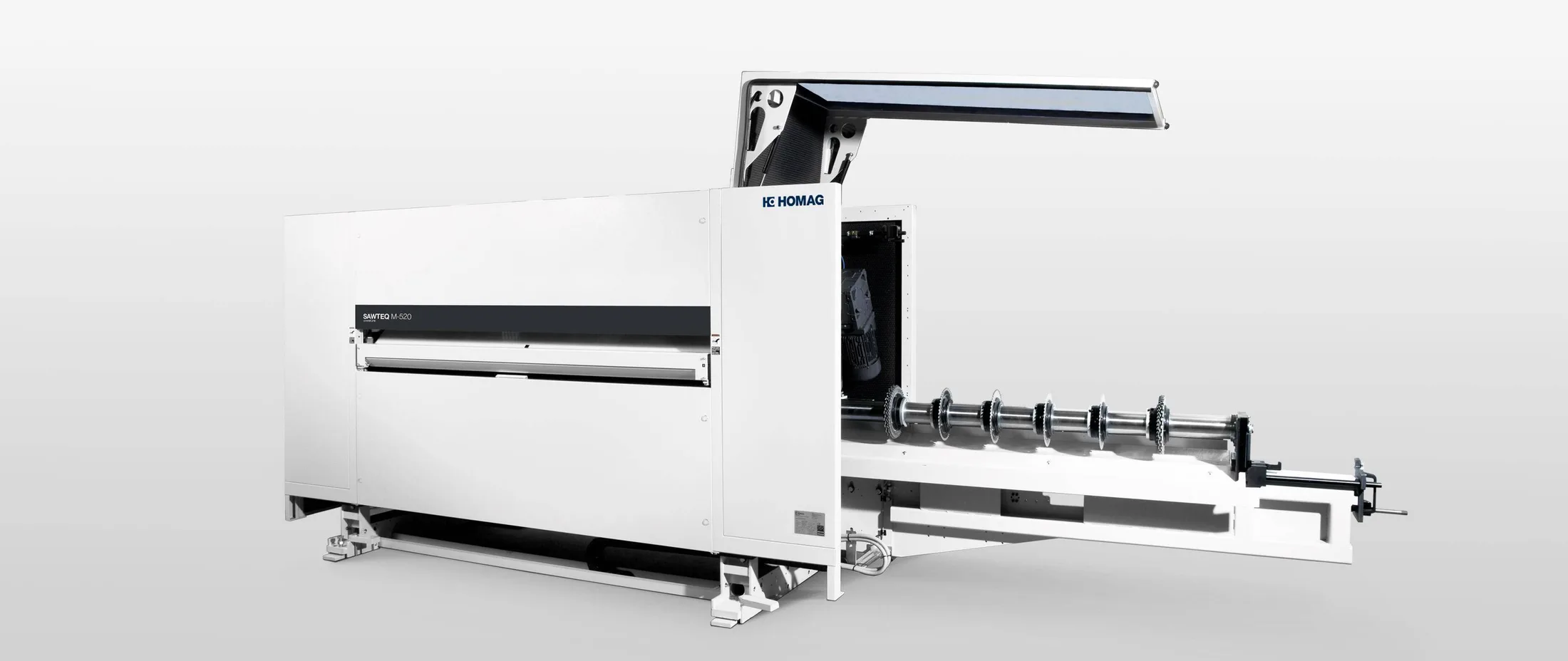 HOMAG Многопильный станок SAWTEQ M-500: продольный раскрой плитных материалов большого формата